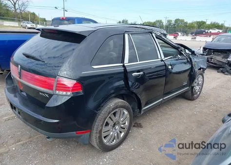 2010 Lincoln Mkx z USA, uszkodzony, nr VIN 2LMDJ6JCXABJ14761